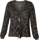 ES&SY Naioby Blouse - Grey/Multi-Colour - maat 40