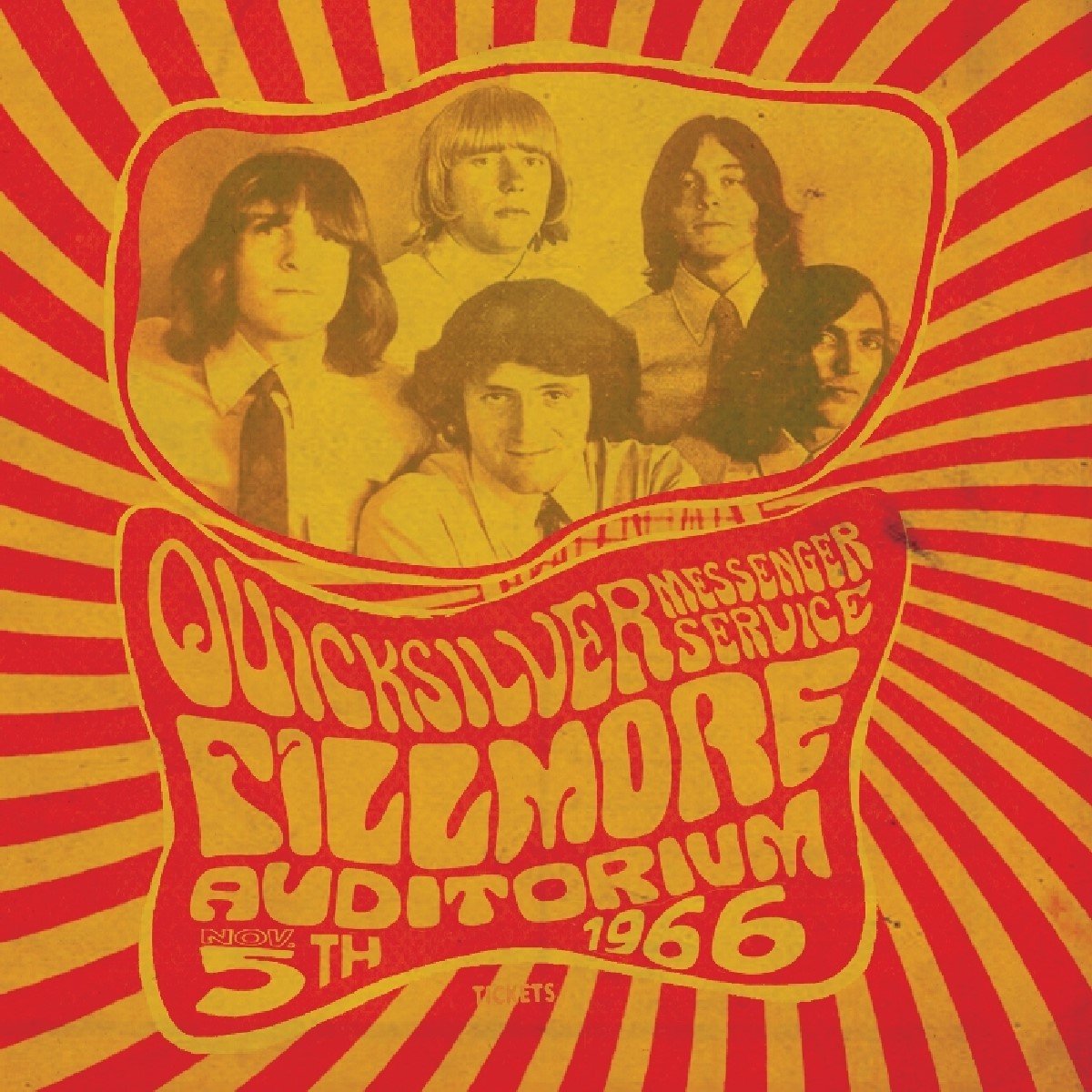 Quicksilver Messenger Service - Fillmore Auditorium, Nov 5, 1966 (CD)