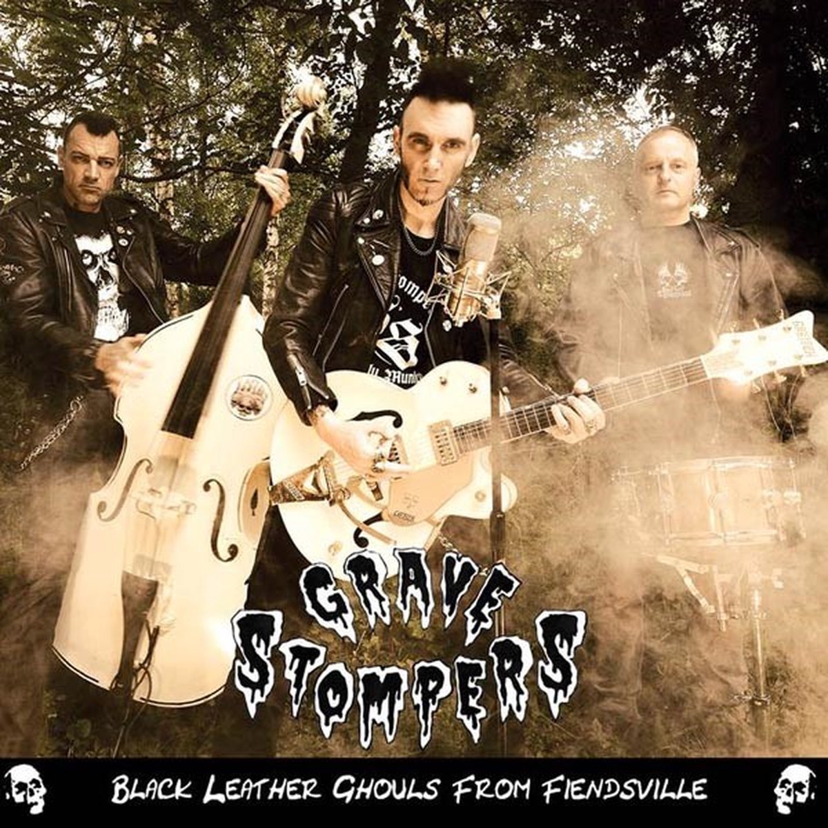 Grave Stompers - Black Leather Ghouls From Fiendsville (CD)