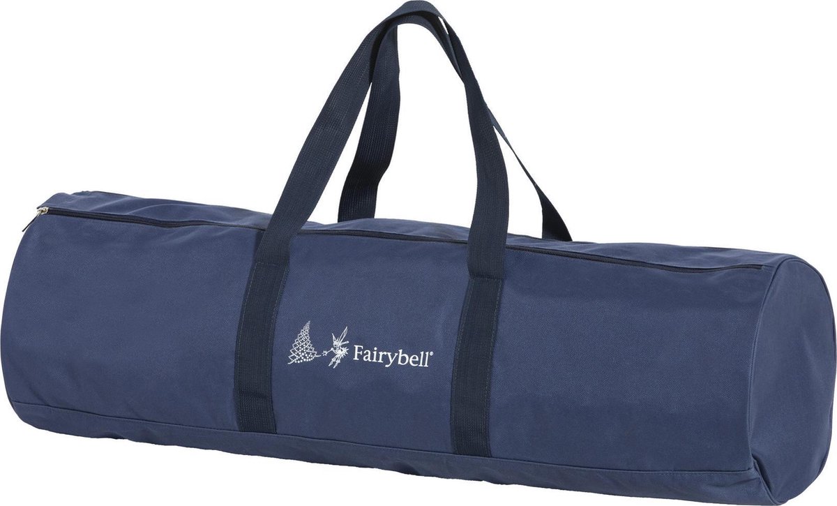Fairybell Opbergtas Donkerblauw - Polyester - 2 handvatten - ritssluiting - 25x25x85cm