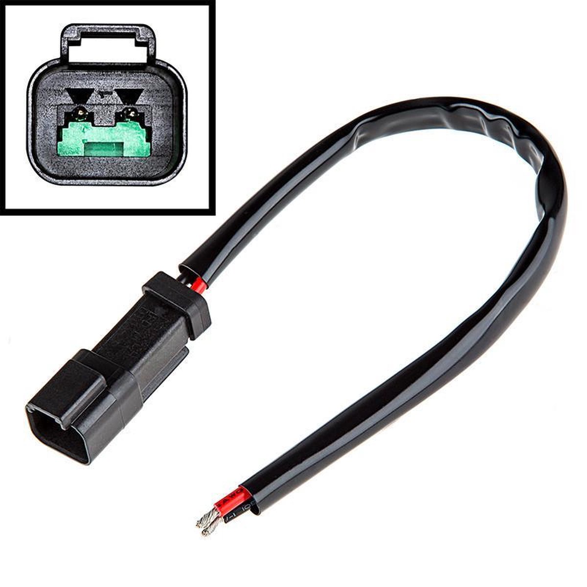 DT connector kabel 20cm met DT connector Female