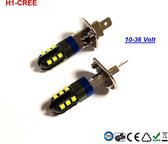 2x H1-W60 Cree 660lumen Wit 10-36volt