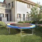 Trampolin Randabdeckung, 30 cm Breit Federabdeckung Randschutz, 100% résistant aux UV Reißfest, Mehrfarbig, 244 cm, HMSTP8RY