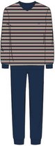Woody pyjama heren - multicolor gestreept - 212-1-MVL-V/936 - maat M