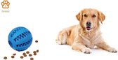 Honden Speelgoed - Hondenspeeltjes - Hondenbal - Hondenspeelgoed - Honden Speelgoed Intelligentie - Honden Bal - Snackbal Hond - Kauwspeelgoed Hond - Donkerblauw - 6 Cm