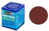 Revell Aqua #37 Reddish Brown (Dakpanrood) - Matt - RAL3009 - Acryl - 18ml Verf potje
