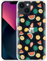 iPhone 13 Hoesje Tropical Fruit - Designed by Cazy