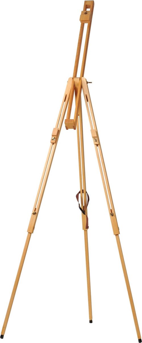 Van Beek Utah - Veldezel - Verstelbare Driepootezel voor Doeken van Max 108 cm Hoog - Lichte, Opklapbare Ezel Ideaal voor Buiten - Professionele Schildersezel tegen Voordelige Prijs — afbeelding 3
