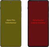 dipos I 3x Beschermfolie 100% compatibel met Motorola Edge S Pro Folie I 3D Full Cover screen-protector