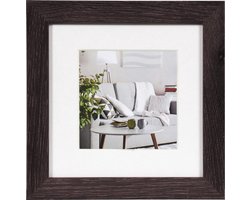 Fotolijst - Henzo - Modern - Fotomaat 15x15 cm - Donkerbruin