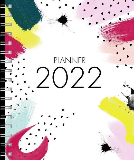 Eik Gevlekt geloof Hallmark Colorstroke planner 2022 | bol.com