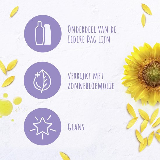 Andrélon Shampoo & Conditioner - Iedere Dag - verrijkt met voedingsrijke zonnebloemolie - 3 x 300 ml + 2 x 250 ml