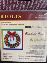 Riolis borduurpakket Kerstkrans