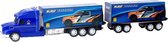 autotransporter WJ950 jongens 1:30 blauw 6-delig