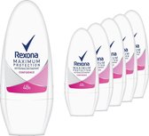 Rexona Roll-On Maxi Protection 6x 50 ml - Voordeelverpakking