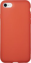 BMAX Latex soft case hoesje voor Apple iPhone SE 2020  - Telefoonaccessoires - Telefoonhoesjes - Telefonie & Accessoires - Soft cover - Beschermhoesje - Telefoonbescherming - Rood