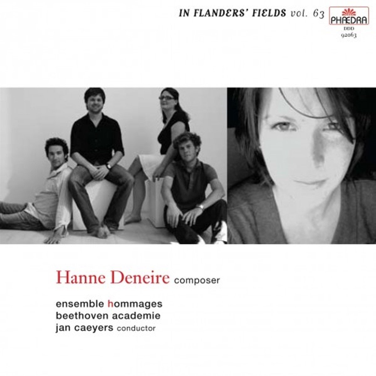 Ensemble Hommages & Beethoven Academie - In Flanders' Fields Vol.63 - Hanne Deneire (CD)
