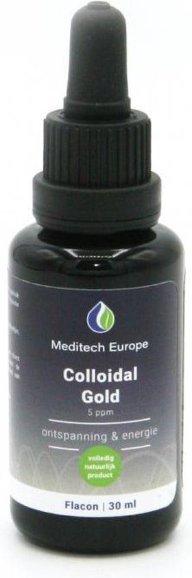 Meditech Europe | Colloïdaal | Goud Essence | 5ppm | 30ml | pipet