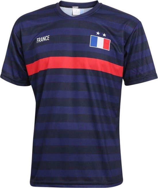 Paul Pogba Frankrijk Thuis Tenue - voetbaltenue - Voetbalshirt + Set - Blauw -... | bol.com
