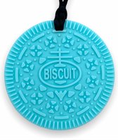 Chewzoo® - Bijtketting  Koekje - Kauwketting Cookie - Blauw