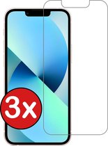 iPhone 13 Pro Screenprotector Glas Tempered Glass Gehard - 3 PACK