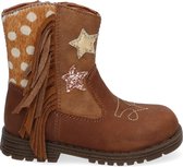 Bunnies JR 221788-513 Meisjes Cowboy Boots - Bruin - Leer - Ritssluiting