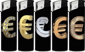 Euroteken aanstekers | 2 Stuks | TOBALIQ