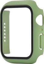 Mobigear Color Hardcase Hoesje voor Apple Watch Series 6 (44mm) - Groen