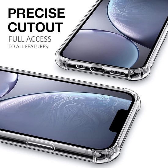 Trendybescherming - Hoesje geschikt voor iPhone 13 - Transparant - Shockproof - TrendyBescherming