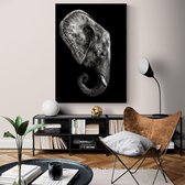 Poster Dark Elephant ² - Papier - Meerdere Afmetingen & Prijzen | Wanddecoratie - Interieur - Art - Wonen - Schilderij - Kunst