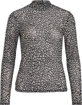 VILA VIGORGEOUS FUNNELNECK L/S TOP/SU/R Dames T-Shirt  - Maat XL