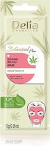 Botanisch Flow verzachtend masker met rode klei en natuurlijke hennepolie 10g