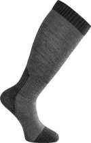 Woolpower Sokken Skilled Liner Knee-high - Dark Grey/Grey - Wollen Sokken