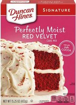 Duncan hines Perfectly Moist Red Velvet 432g