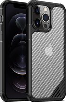 ShieldCase Carbon Shock Case geschikt voor Apple iPhone 13 Pro - zwart