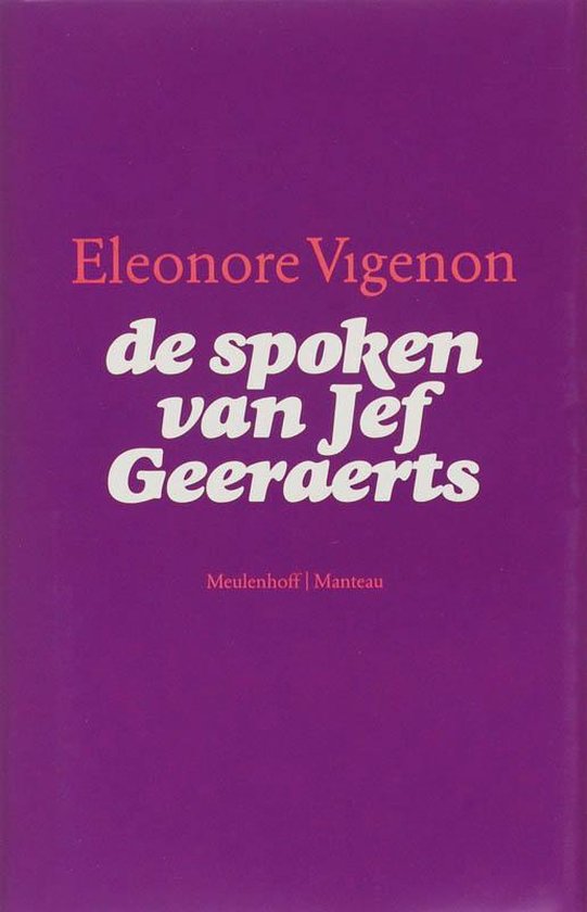 Cover van het boek 'De spoken van Jef Geeraerts' van E. Vigenon