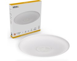 IDINIO WIFI LED plafondlamp 50 cm voor Google Nest / Echo Dot speaker – Multicolor