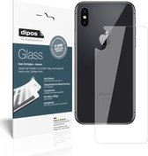 dipos I 2x Pantserfolie helder compatibel met Apple iPhone XS Rückseite Beschermfolie 9H screen-protector