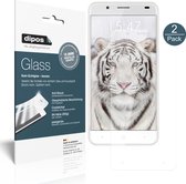 dipos I 2x Pantserfolie helder compatibel met Ulefone Tiger Beschermfolie 9H screen-protector