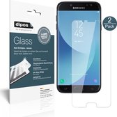 dipos I 2x Pantserfolie helder compatibel met Samsung Galaxy J7 Pro Beschermfolie 9H screen-protector