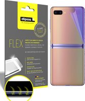 dipos I 3x Beschermfolie 100% compatibel met Samsung Galaxy Z Flip Rückseite Folie I 3D Full Cover screen-protector