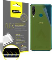 dipos I 3x Beschermfolie 100% compatibel met Wiko View 3 Rückseite Folie I 3D Full Cover screen-protector