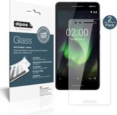 dipos I 2x Pantserfolie helder compatibel met Nokia 44198 Beschermfolie 9H screen-protector