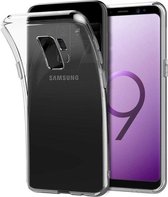 Hoesje Transparant voor Samsung Galaxy S9, Galaxy S9 Siliconen Shock Proof Hoesje Case met Versterkte rand, Cover Galaxy S9, Doorzichtig Gel TPU Hoesje Backcover