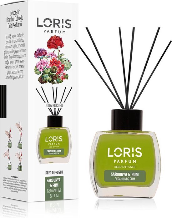 Loris Parfum - Sardinia & Rum - Huisgeuren - Geurstokjes
