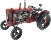 Miniatuur model Tractor - Rood - 25 x 17 x 17 cm