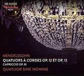 Mendelssohn - Quatuors A Cordes Op. 12 Et Op. 13 - Capriccio Op. (CD)