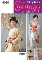 Kimono Kostuum 4080 RR Naaipatroon Simplicity Maat 40-46
