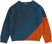 Lily Balou Jumper Luda Colourblock Dark Petrol