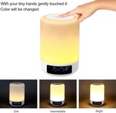 Beawelle Bluetooth Luidspreker - Bellen - Muziek - Micro SD - RGB Leds - Klok/Alarm